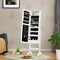 Edge Collections - Elegant Jewelry Armoire with LED Lighting - 1 Piece